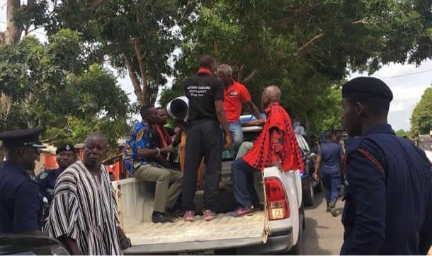 Breaking News: All roads leading to Volta Region has been Blocked by Trans Volta Togo land group
