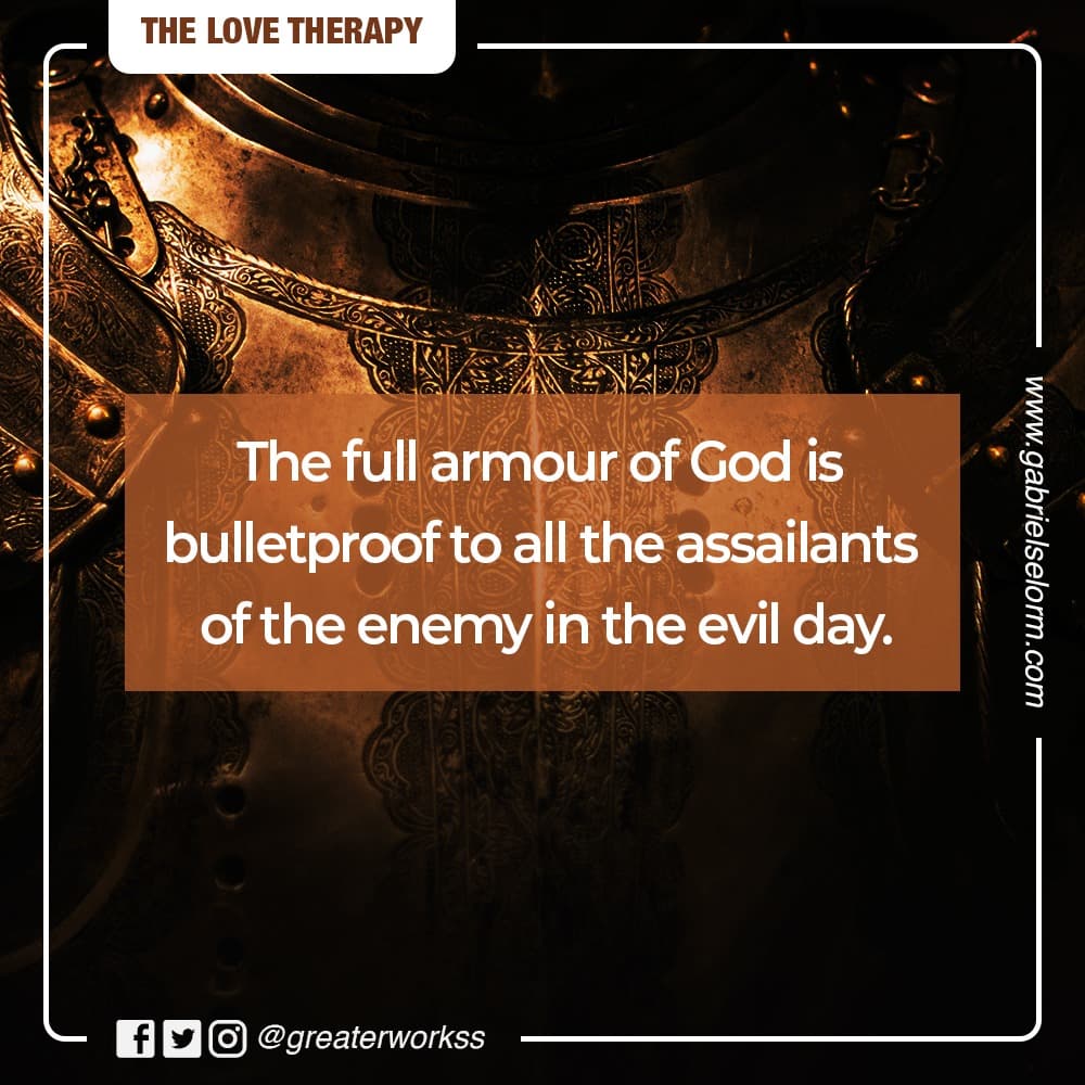 The LoveTherapy: THE FULL ARMOUR OF GOD PT 1