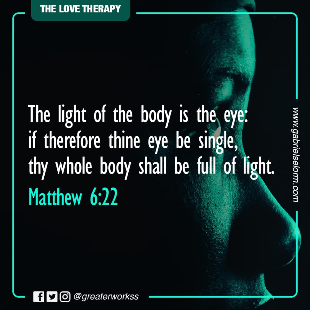 The LoveTherapy: FOCUS ON GOD PT 1
