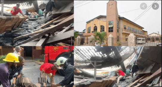 Video: Tragedy Hits Ghana Again As Methodist Church Collapses on People