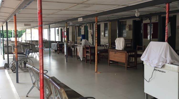 Ho Municipal Hospital suspends operations after recording two COVID-19 cases